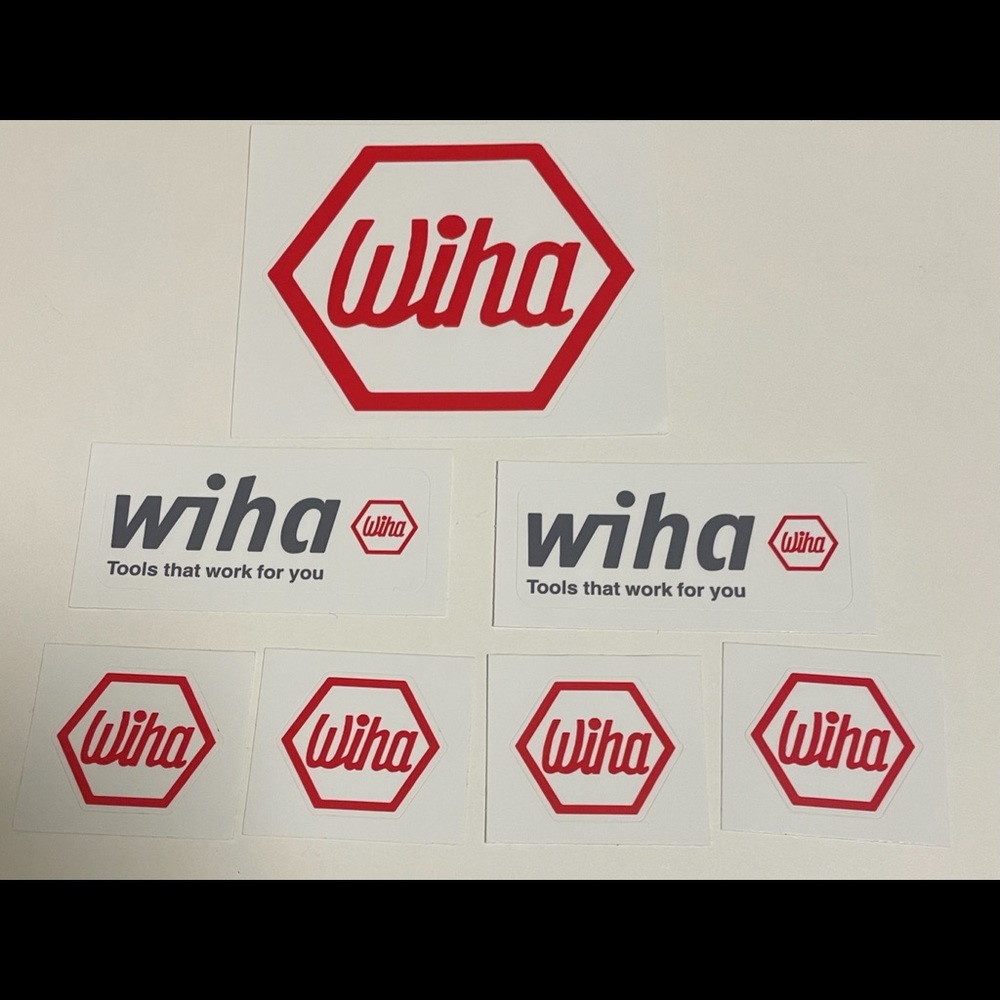 Wiha Tools Sticker Decals Pack for Automobile
